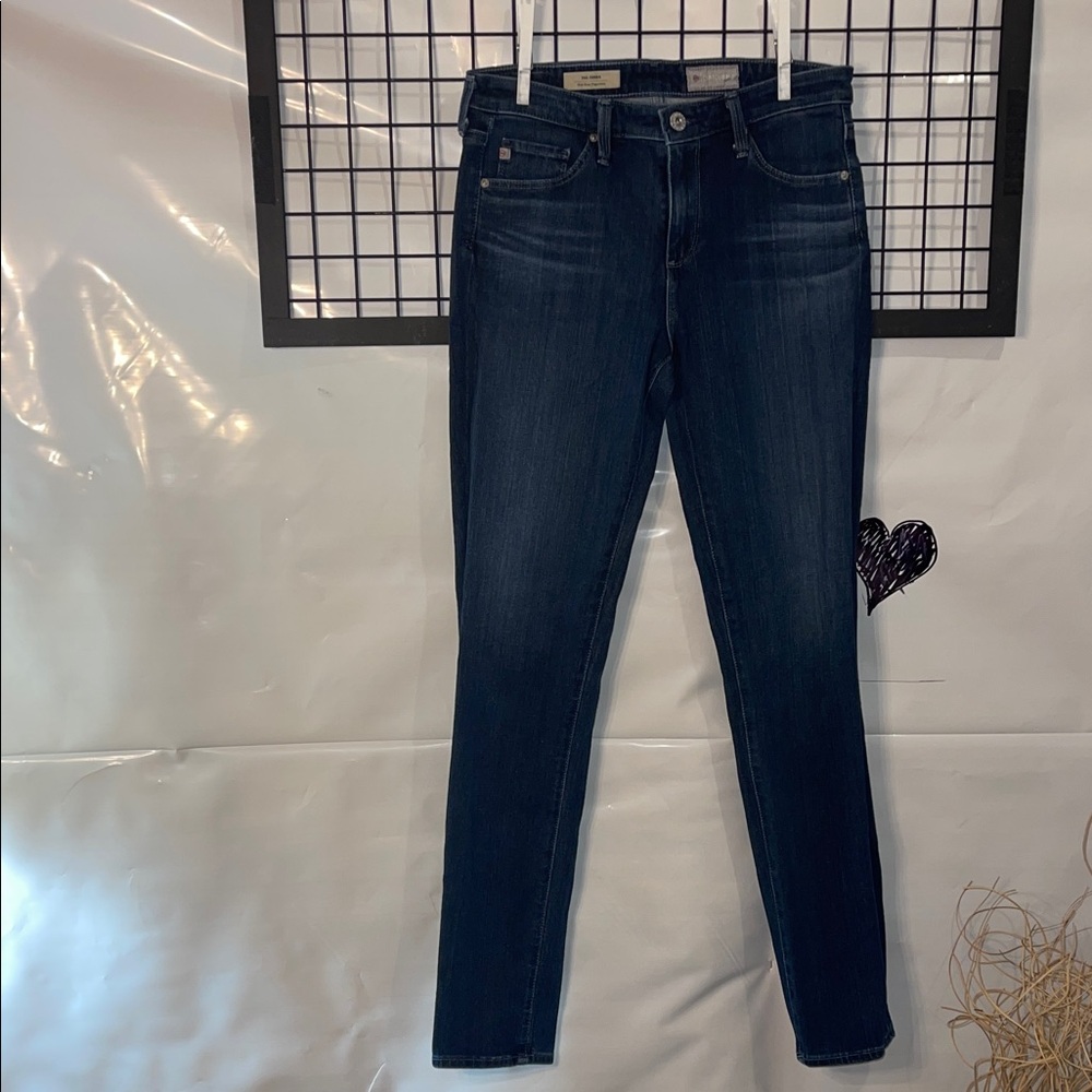 AG Adriano Goldschmied Dark Blue Skinny Jeans